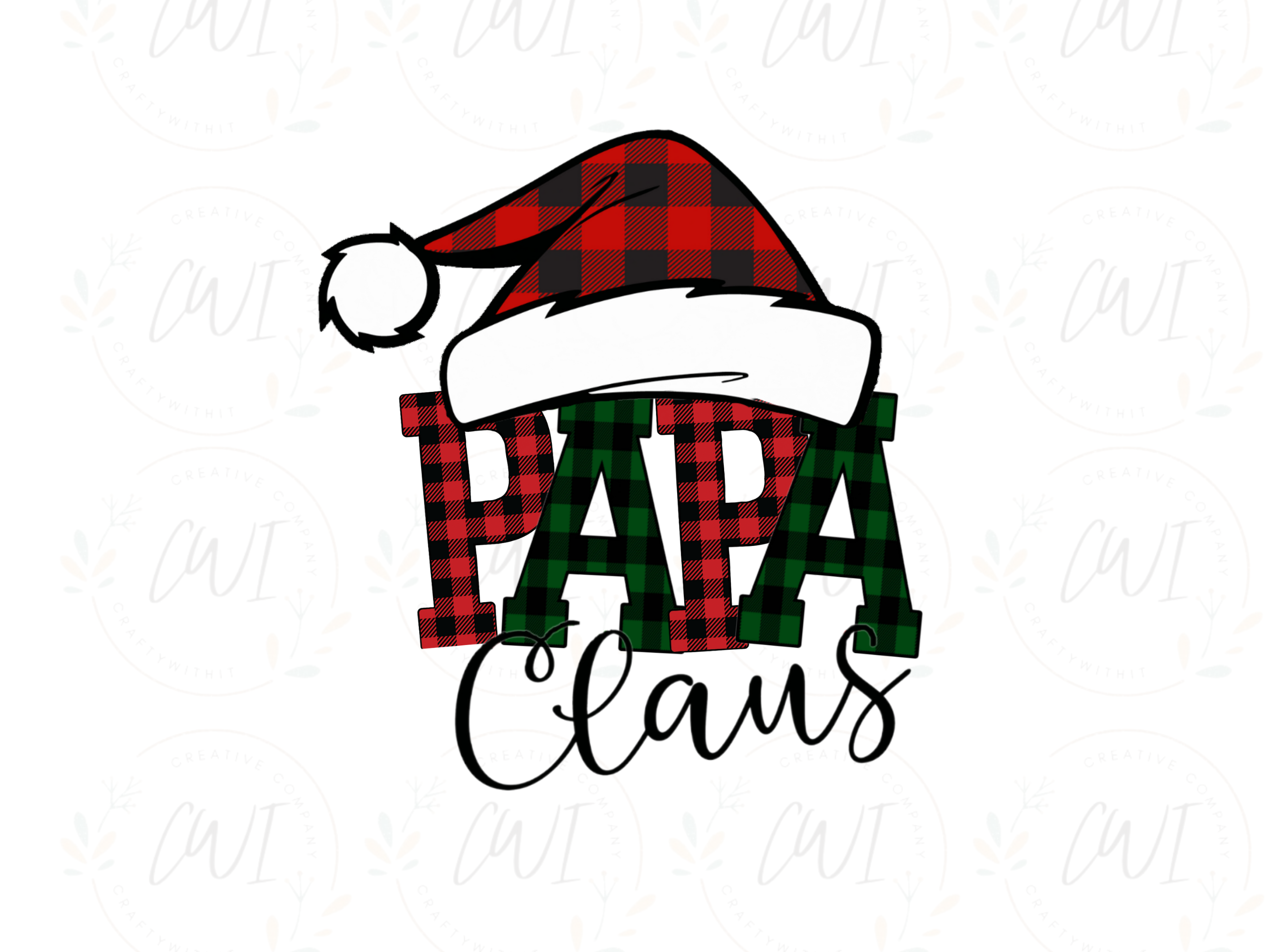 Papa Claus - DTF Transfer