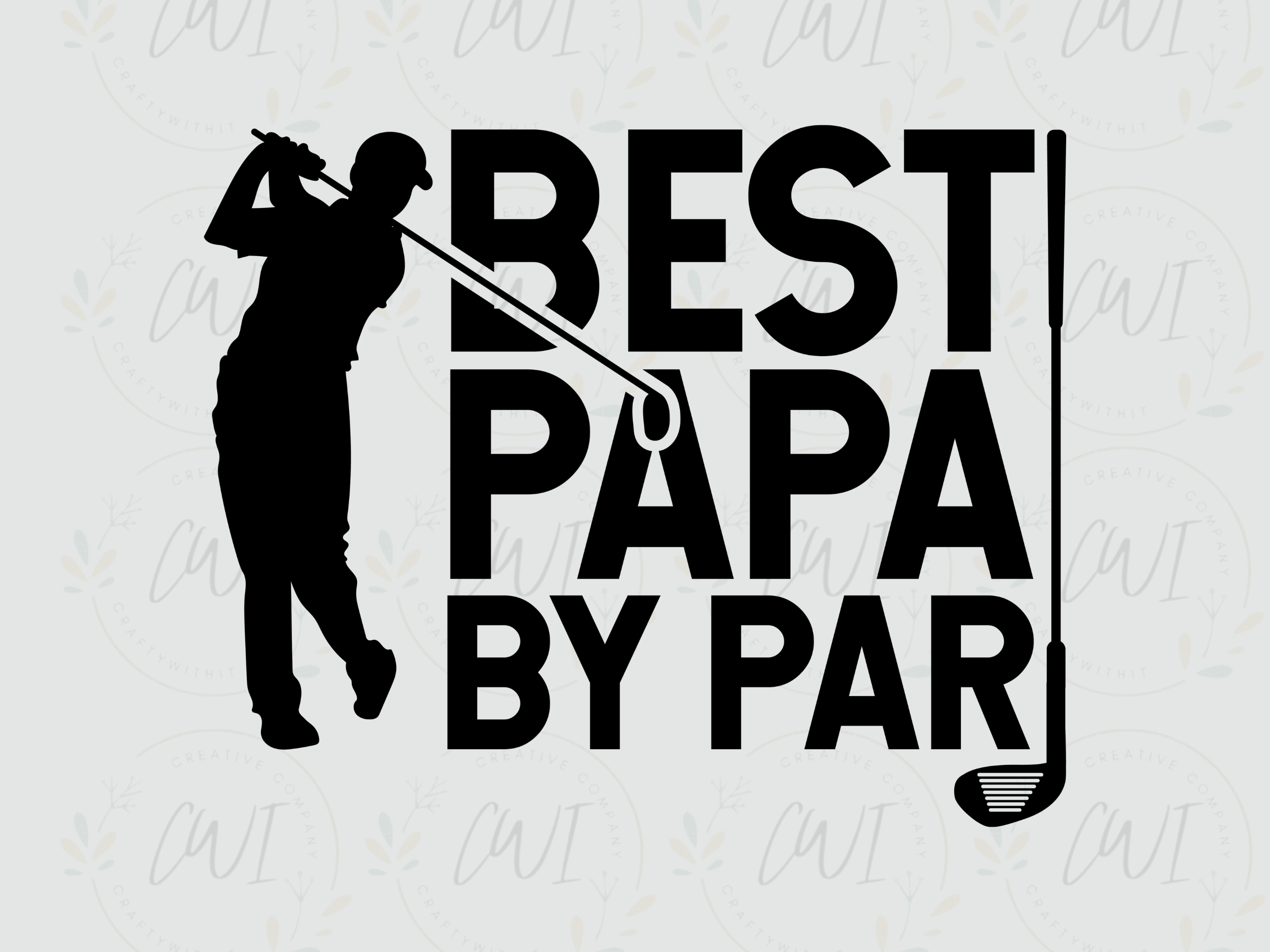 Best Papa By Par- Direct To Film Transfer