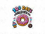 Load image into Gallery viewer, School - 100 Days Of Sprinkled As Fun - Direct To Film Transfer
