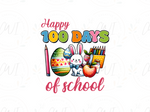 Load image into Gallery viewer, School - Happy 100 Days Of School - Direct To Film Transfer
