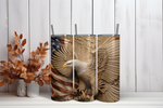 Load image into Gallery viewer, Bold Eagle With American Flag - Digital Download
