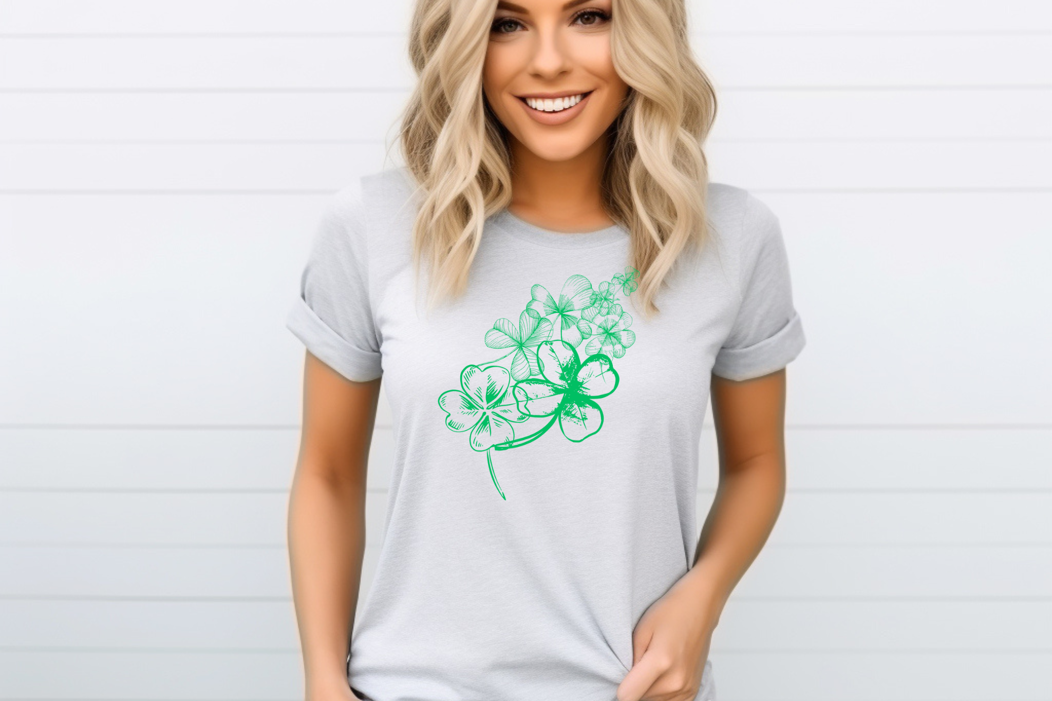 Shamrock - Adult T-Shirt