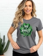 Load image into Gallery viewer, Bad &amp; Boozy Green Shamrock - Adult T-Shirt
