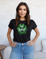 Load image into Gallery viewer, Bad &amp; Boozy Green Shamrock - Adult T-Shirt
