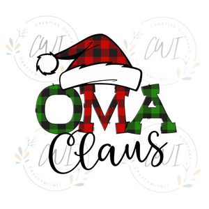 Oma Clause - DTF Transfer