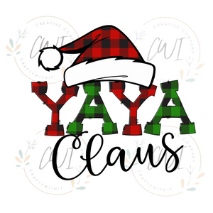 YaYa Claus - DTF Transfer