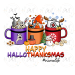 Load image into Gallery viewer, Happy Hallothanksmas Medical 2 - DTF Transfer
