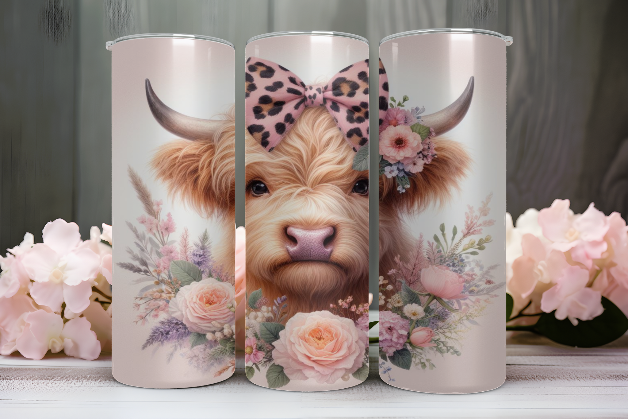 Highland Cow 1 - Tumbler Digital Download