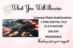 Load image into Gallery viewer, Proud To Be An American License Plate - Digital Download
