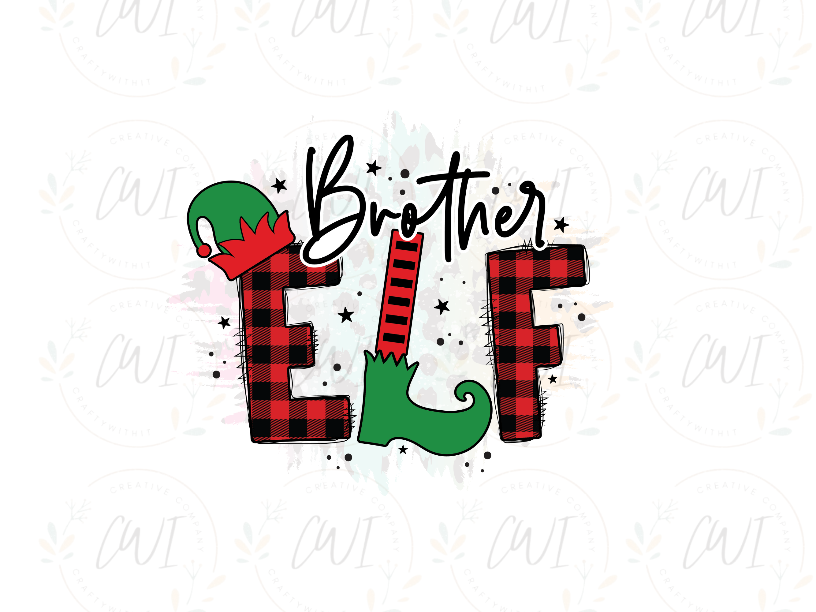 Brother Elf  - Direct To Film Transfer