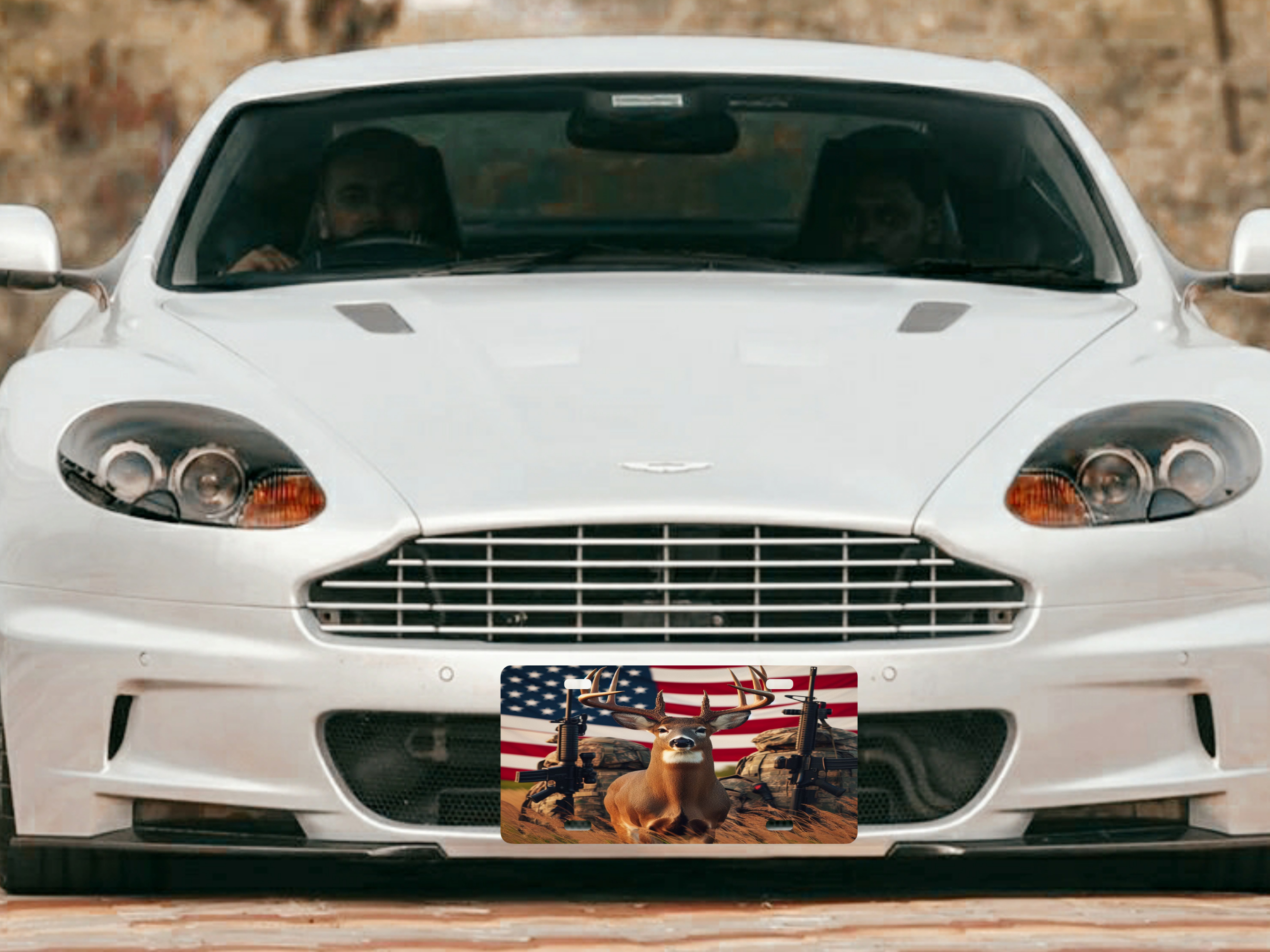 Deer Hunting - License Plate Digital Download