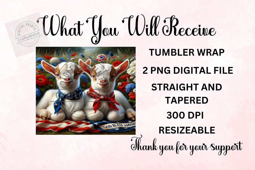 Goats Patriotic - Digital Download
