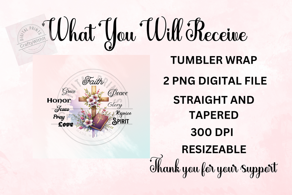 Faith With Cross - Digital Download