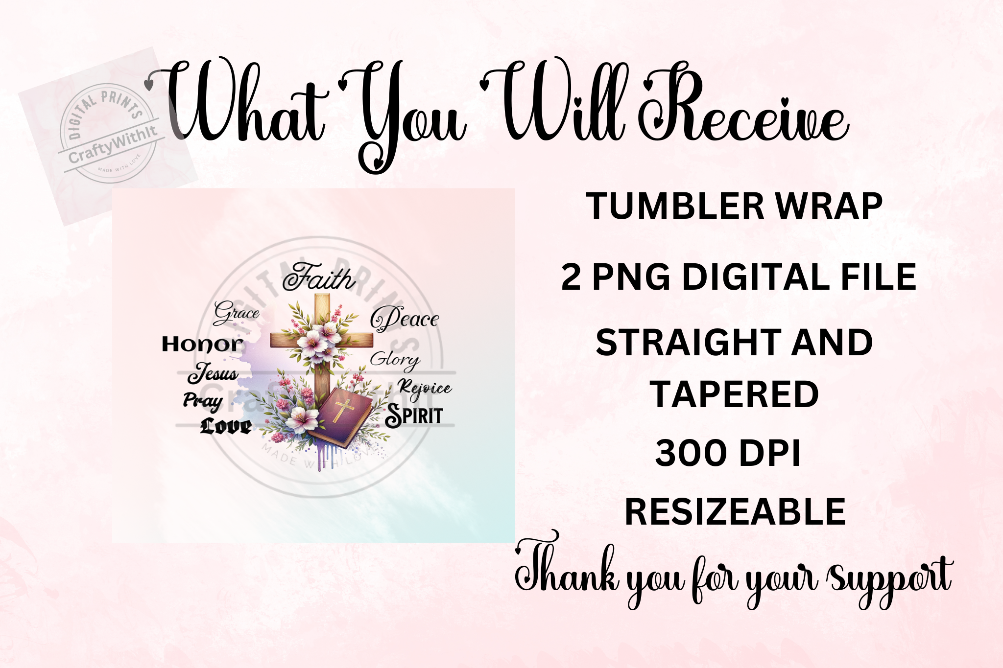 Religious  - Tumbler Digital Download