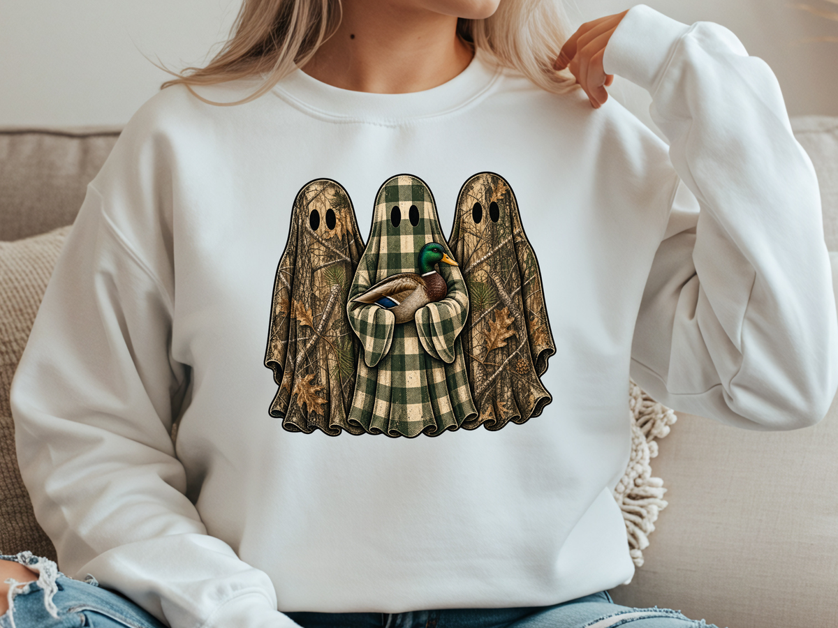 Duck Hunting Ghost DTF Transfer - Youth/Adult Direct To Film Transfer