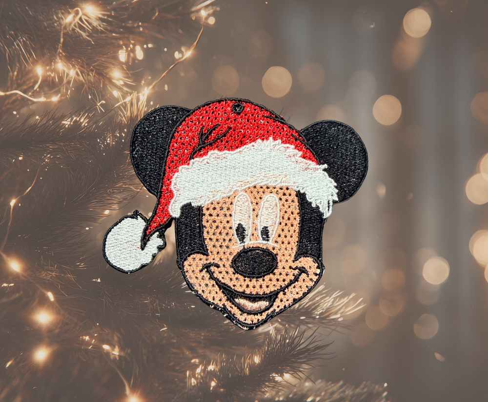 Mickey Mouse Ornament - Embroidery