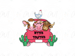 Load image into Gallery viewer, Valentines - Better Together Truck - DTF Transfer
