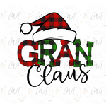 Load image into Gallery viewer, Christmas Gran Claus - DTF Transfer
