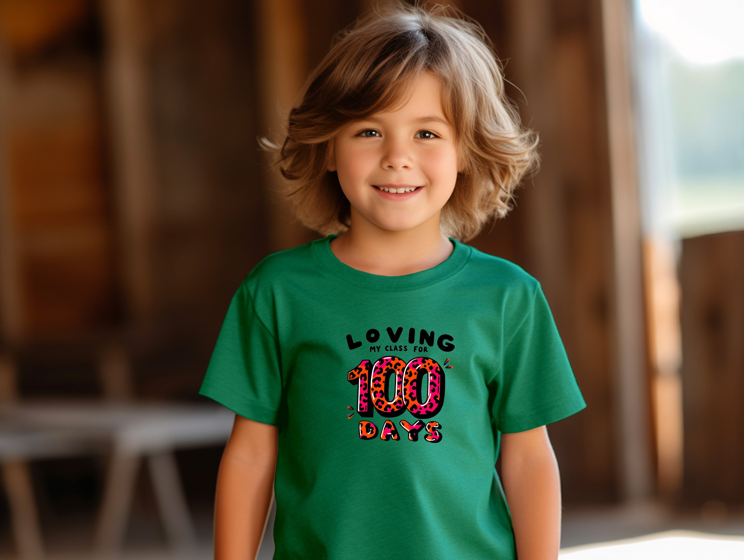 School - Loving My Class For 100 Days - Youth T-Shirt