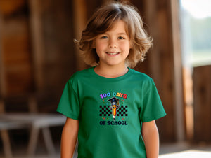 School - 100 Days Of School - Youth T-Shirt