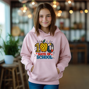 School - 100 Days Of School Youth Crewneck / Hoodie