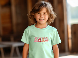 XOXO With Lady Bug - Youth T-Shirt