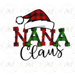 Load image into Gallery viewer, Nana Claus - DTF Transfer
