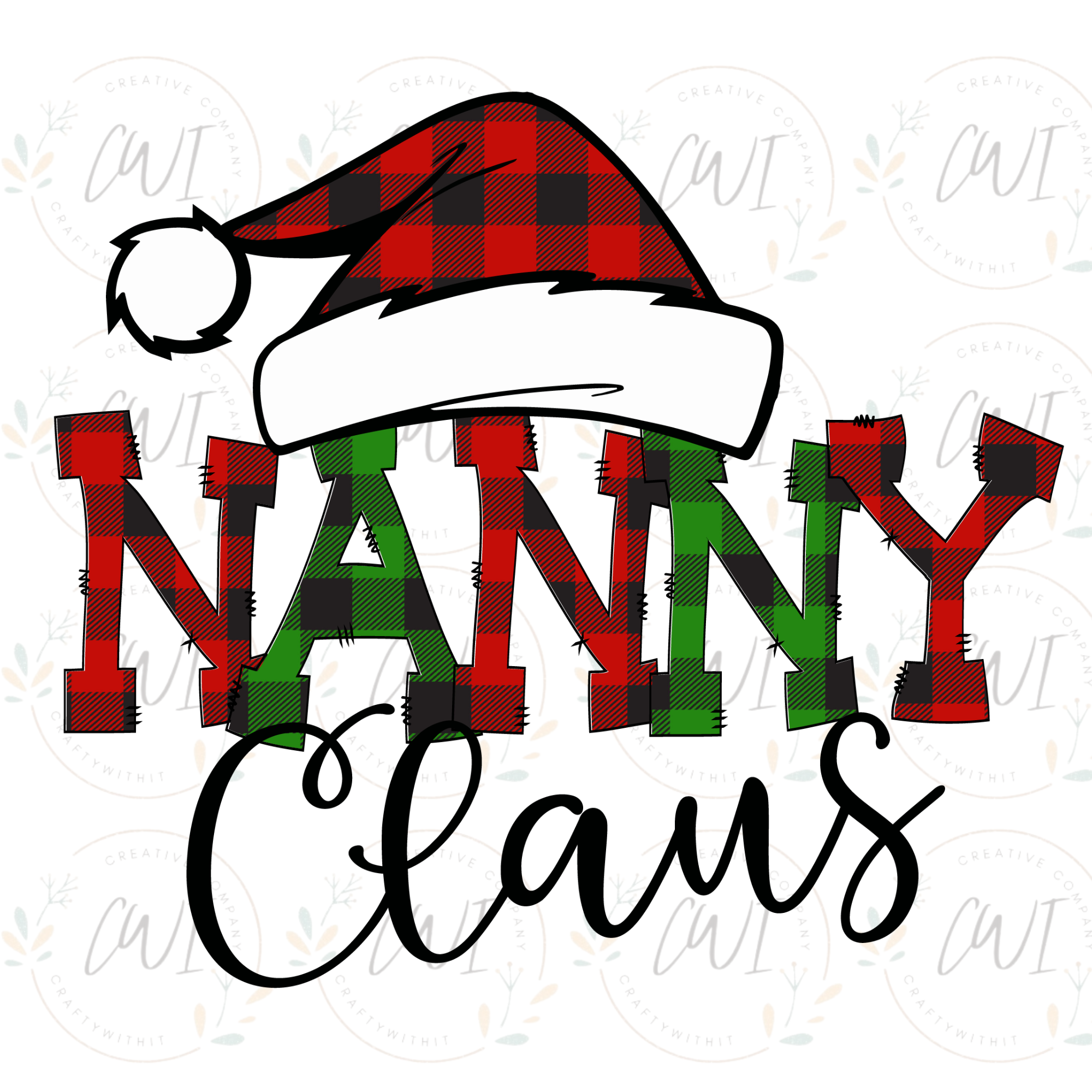 Nanny Claus - DTF Transfer