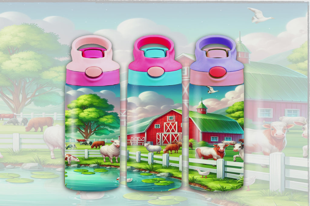 Farm Yard 12oz - Kids Sippy Digital Download