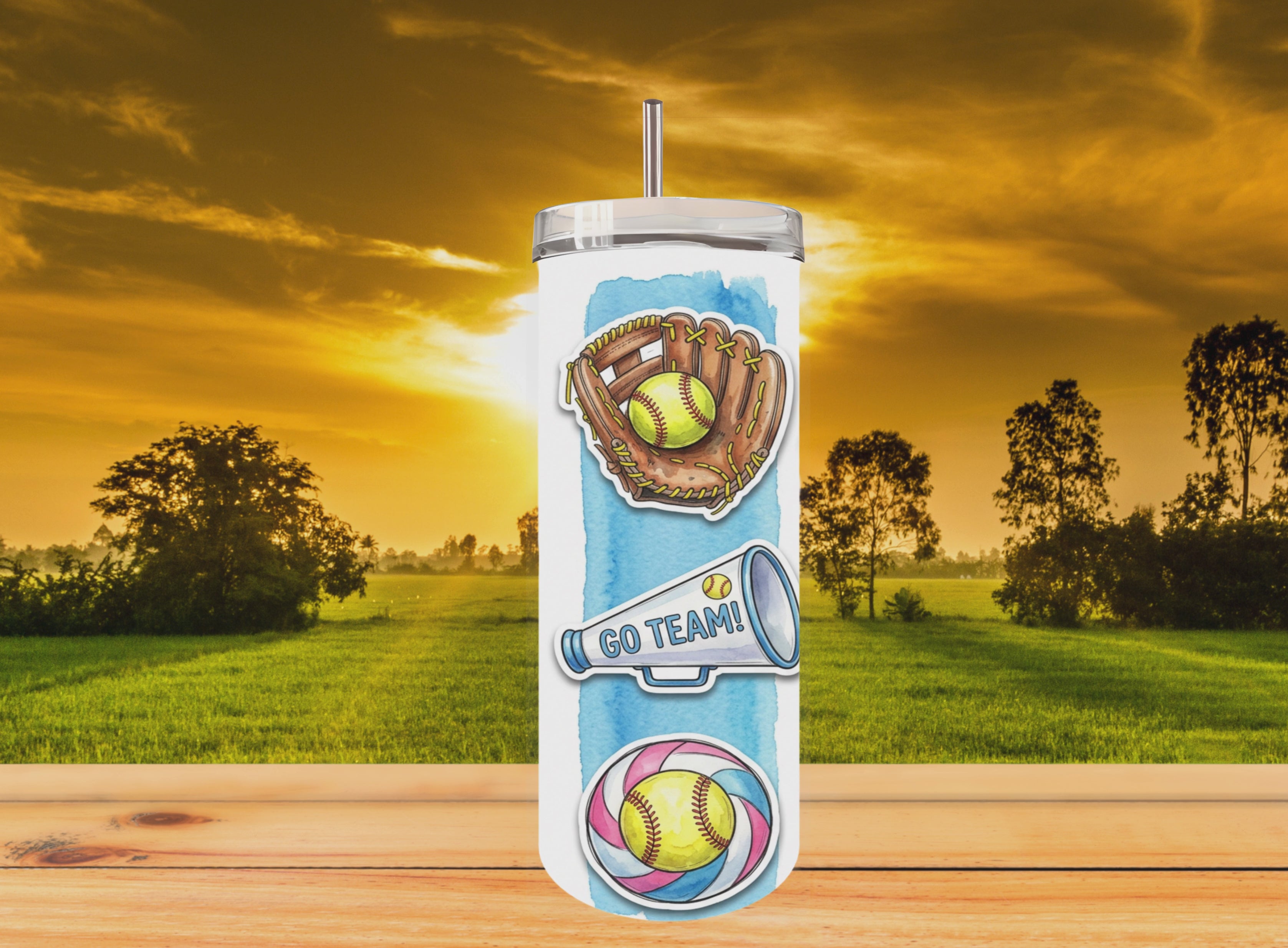 Softball Mom - Tumbler Digital Download