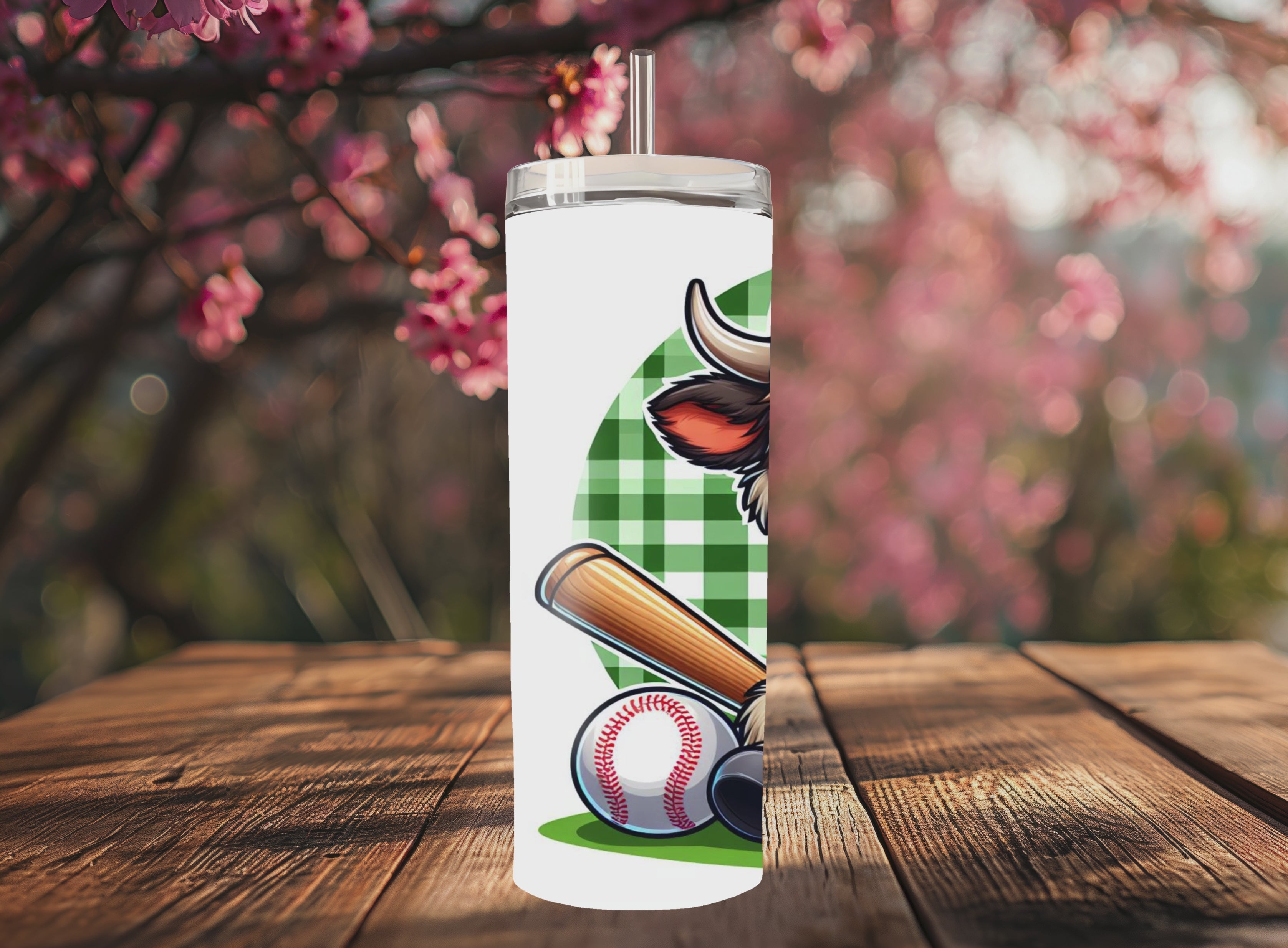 Highland Cow Baseball 2 - Tumbler Digital Download