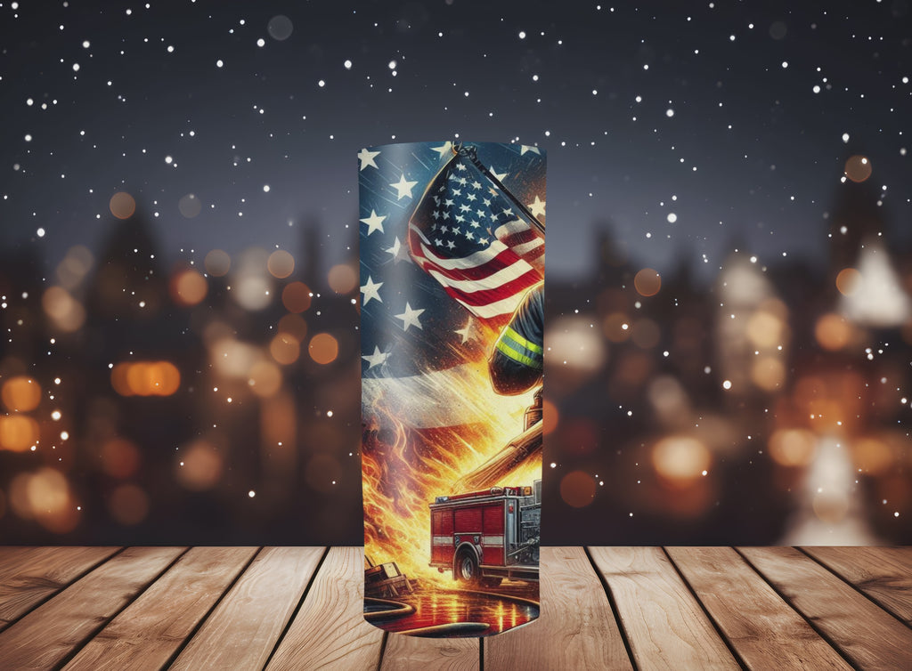 Fireman - Tumbler Digital Download