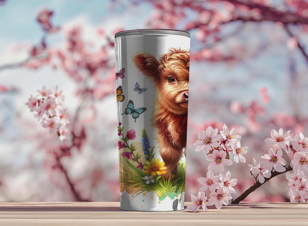 Highland Cow 5 - Tumbler Digital Download