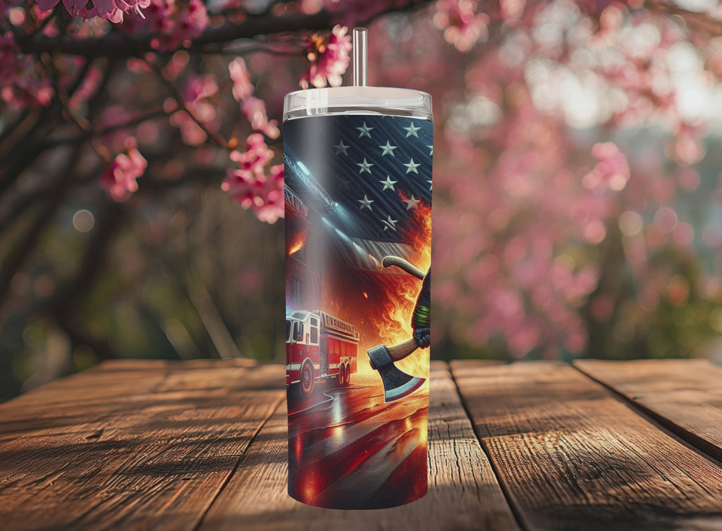 Fireman - Tumbler Digital Download