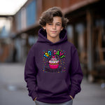 Load image into Gallery viewer, School - 100 Days Of School With Cupcake Youth Crewneck / Hoodie
