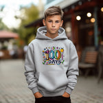 Load image into Gallery viewer, School - 100 Days Of School Youth Crewneck / Hoodie
