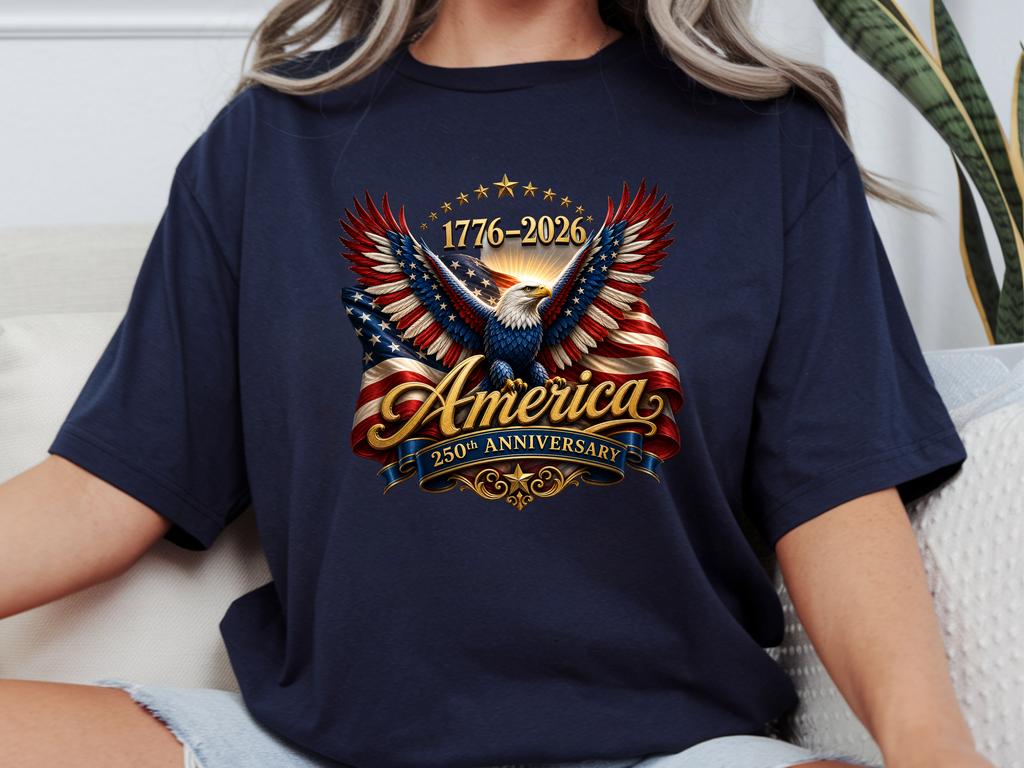Patriotic 250 Years  - Adult Direct To Film Transfer