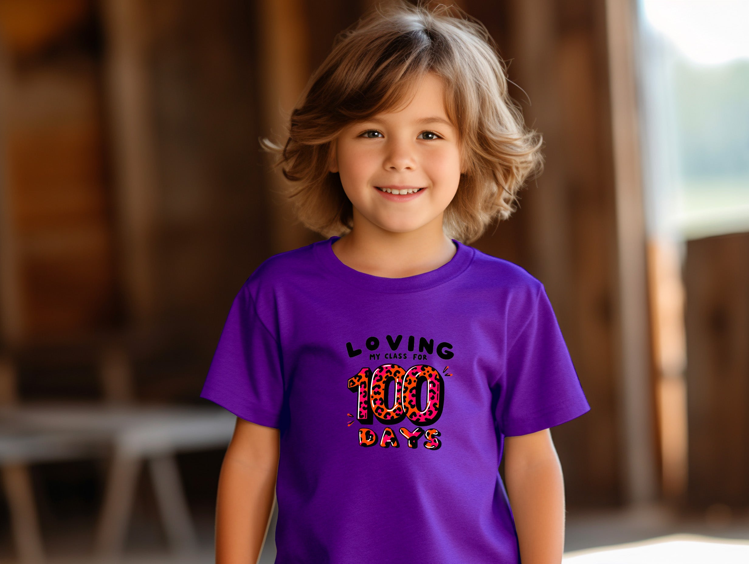 School - Loving My Class For 100 Days - Youth T-Shirt