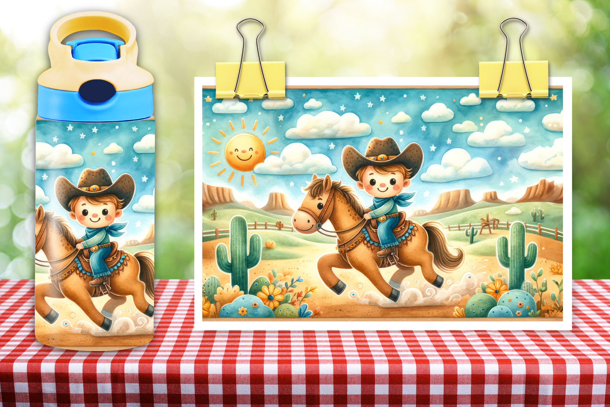 Cowboy Kids 12oz Sippy - Digital Download