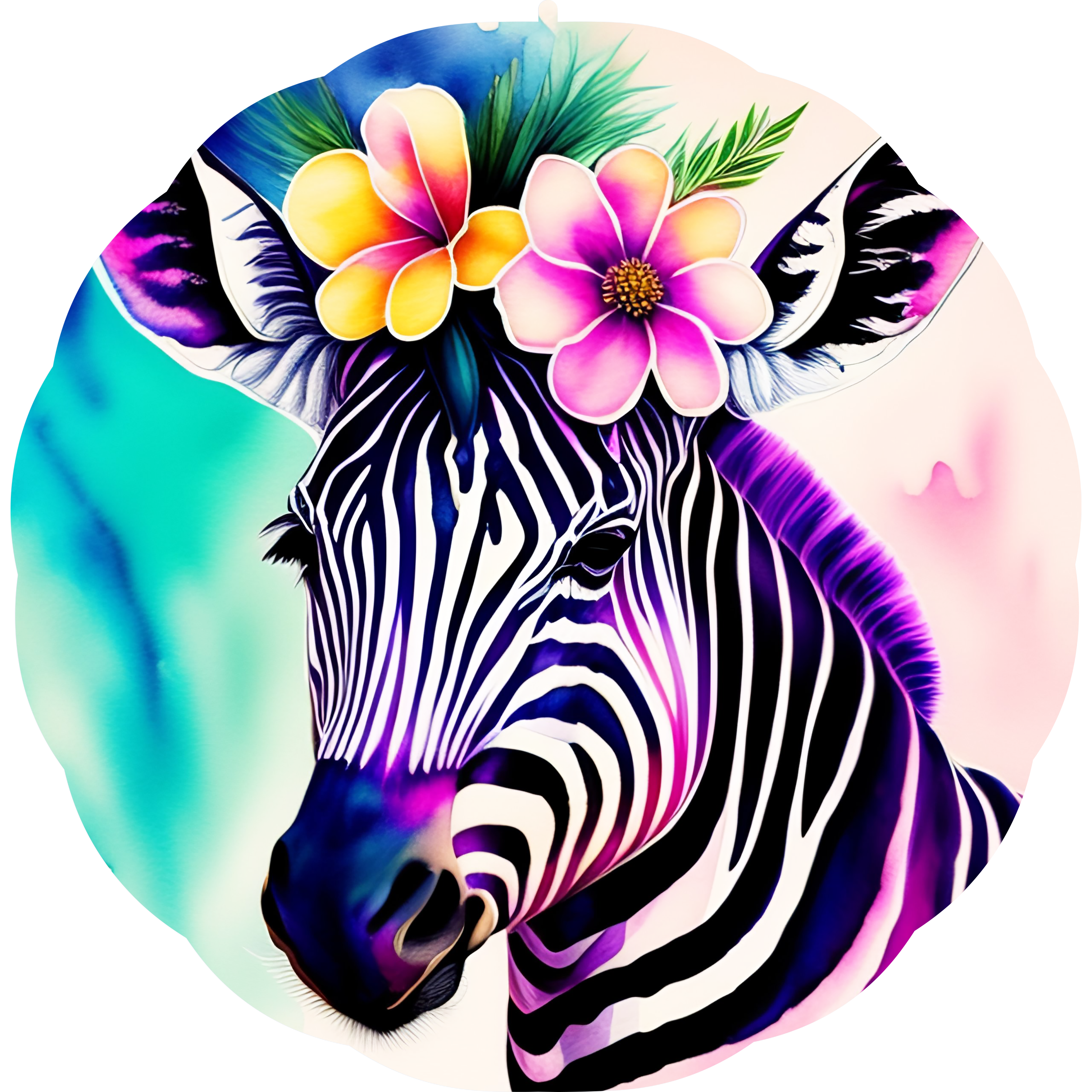 Zebra 2 - Wind Spinner