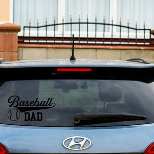 Sport - Baseball Dad Decal