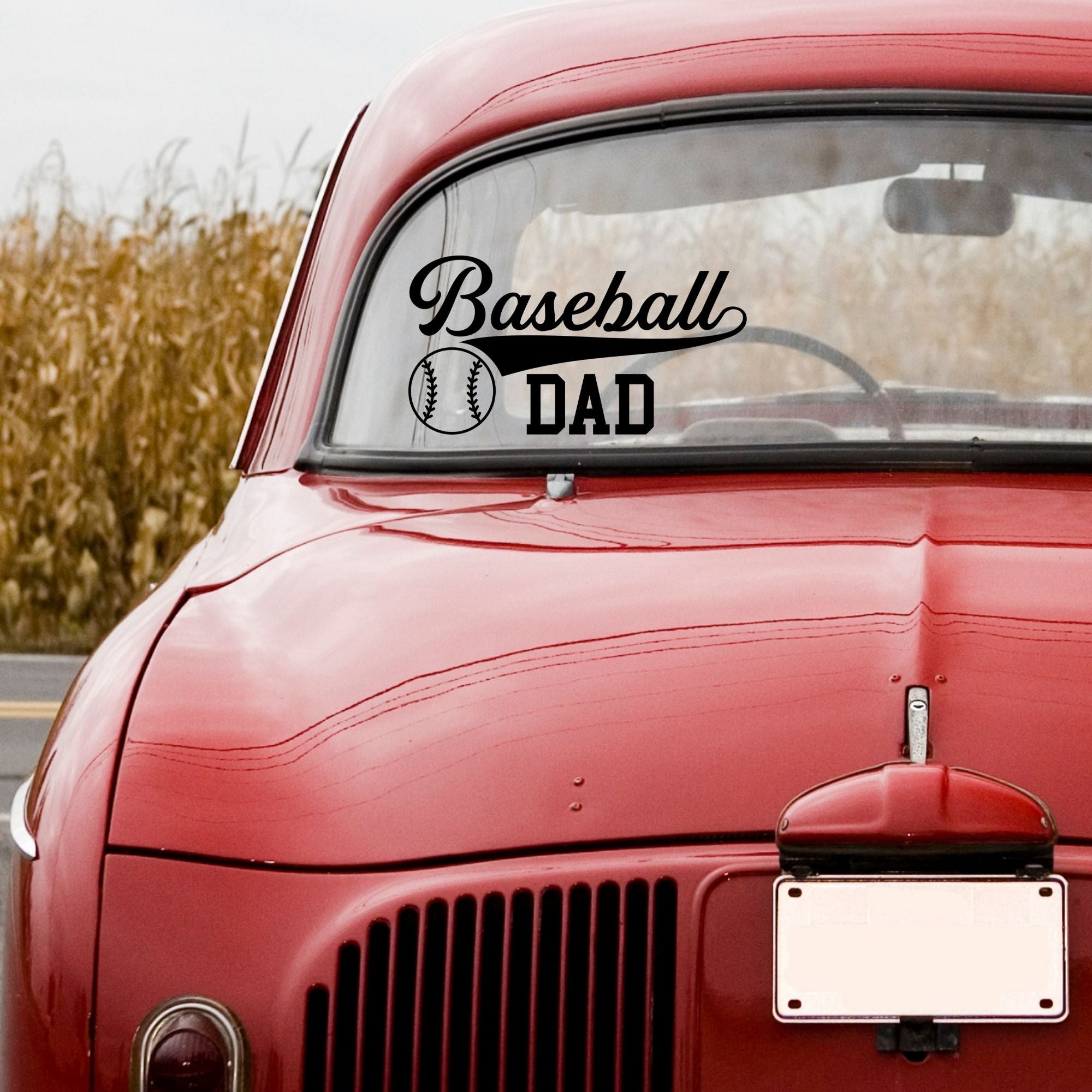 Sport - Baseball Dad Decal