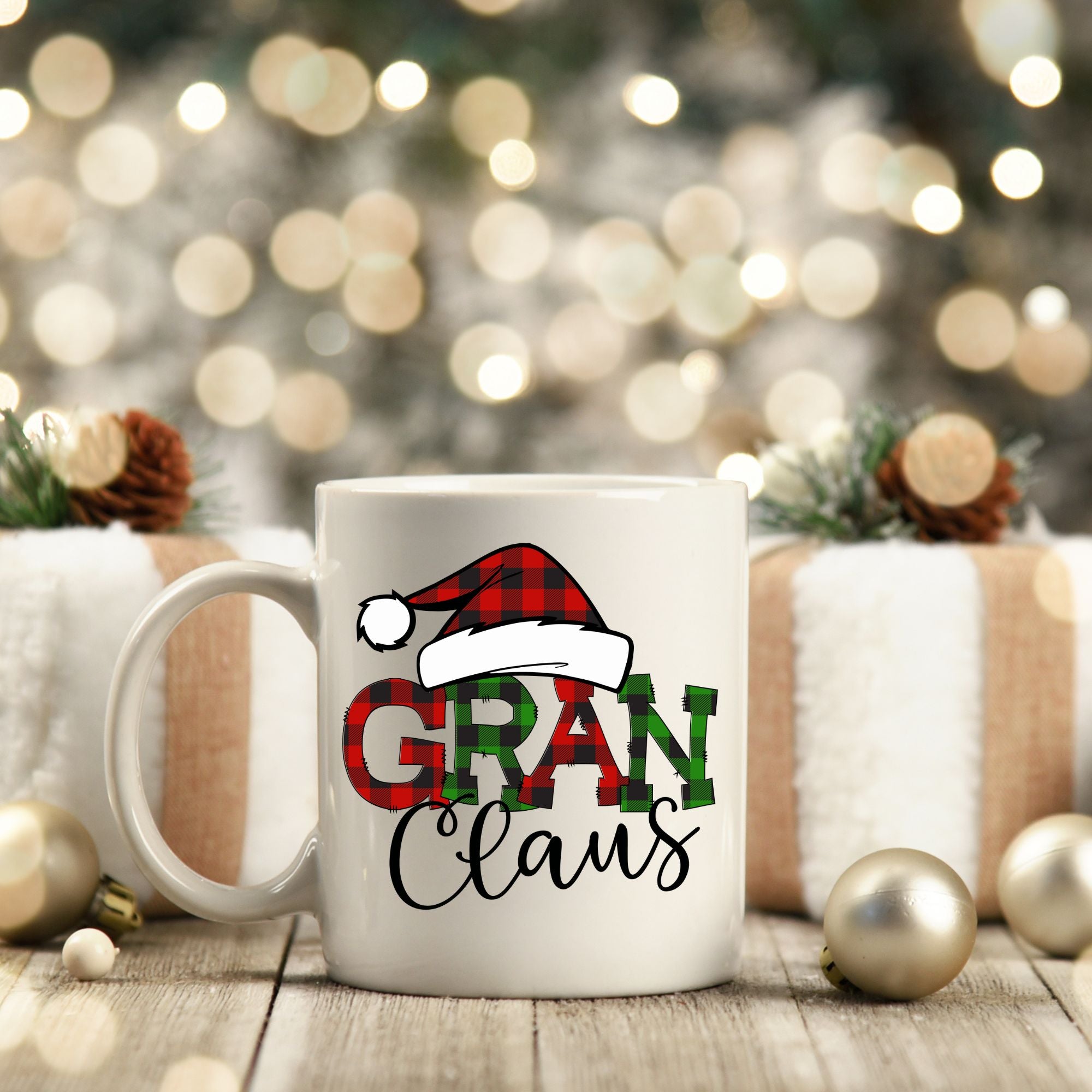 Gran Claus Christmas Mug