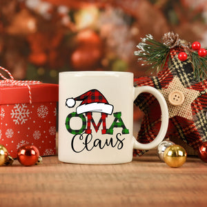 Oma Claus Christmas Mug