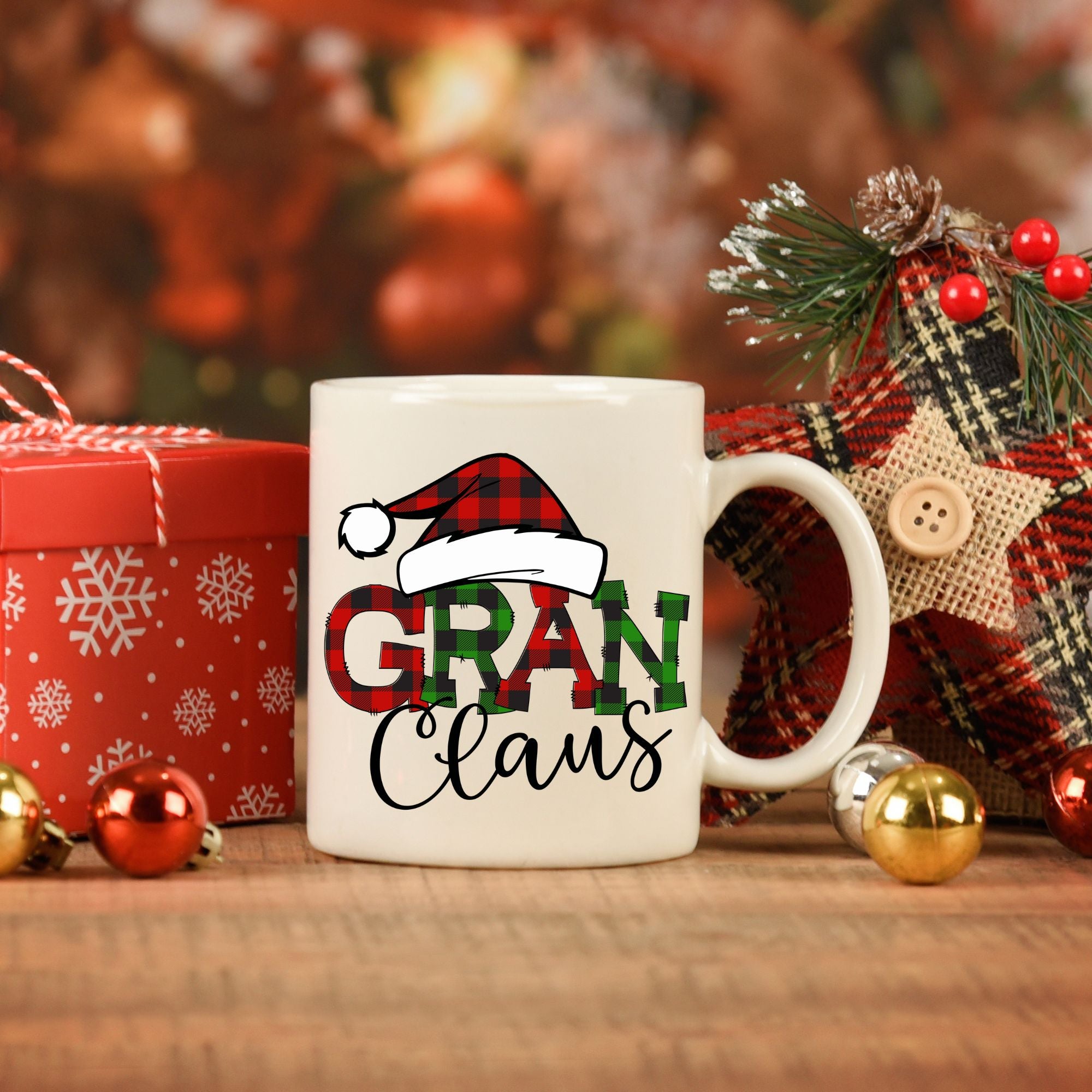 Gran Claus Christmas Mug