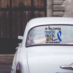 Load image into Gallery viewer, Nobody Fights Alone Colon Cancer Car Decal
