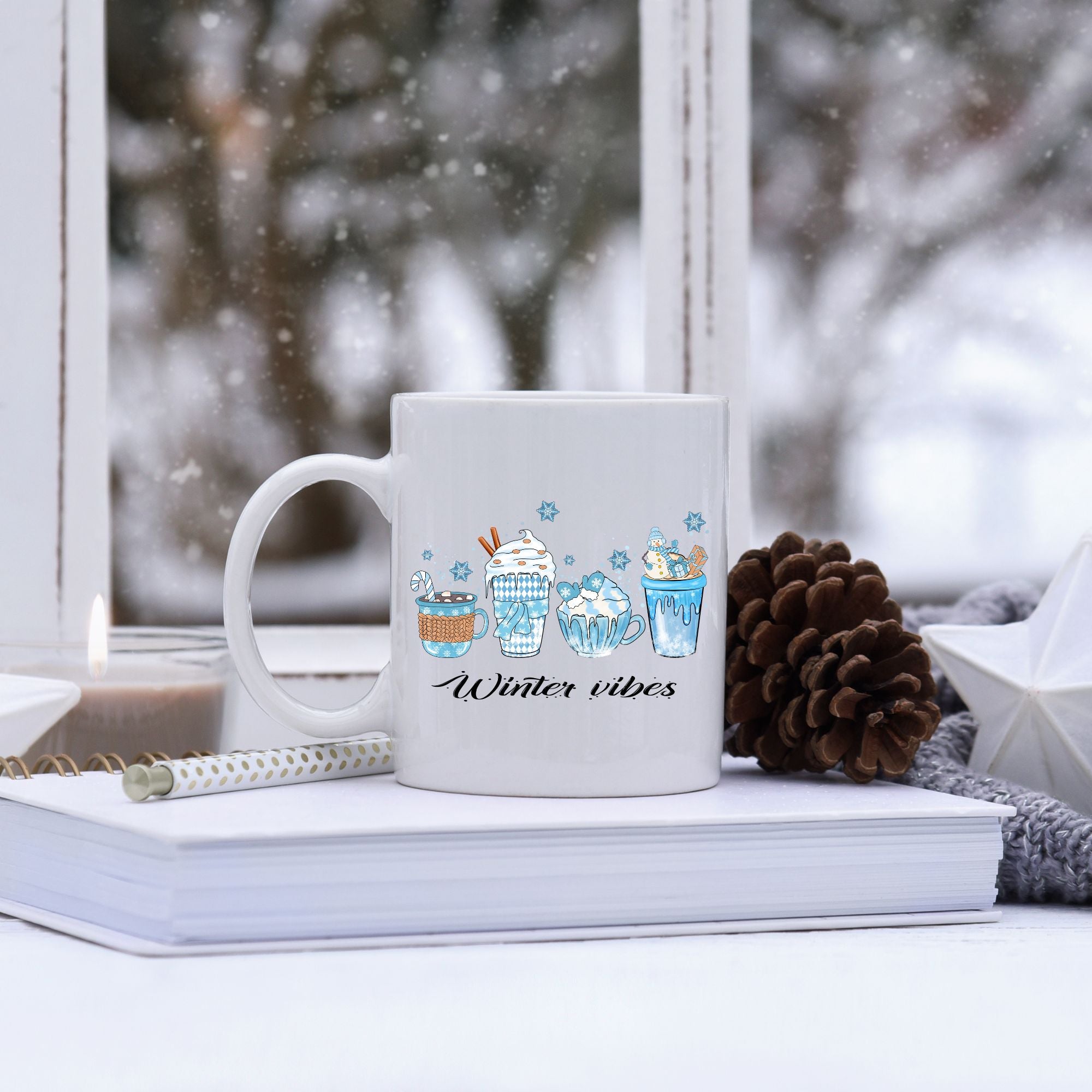 Winter Vibes Coffee Mug