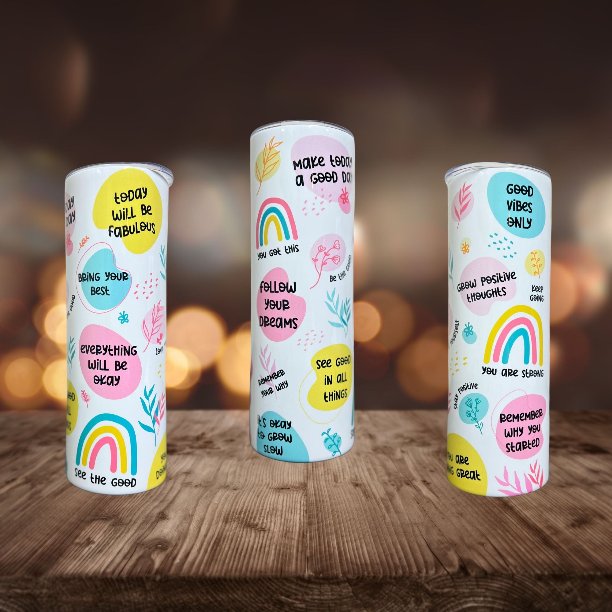 Positive Vibes Tumbler