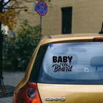 Load image into Gallery viewer, Baby On Board Car Decal
