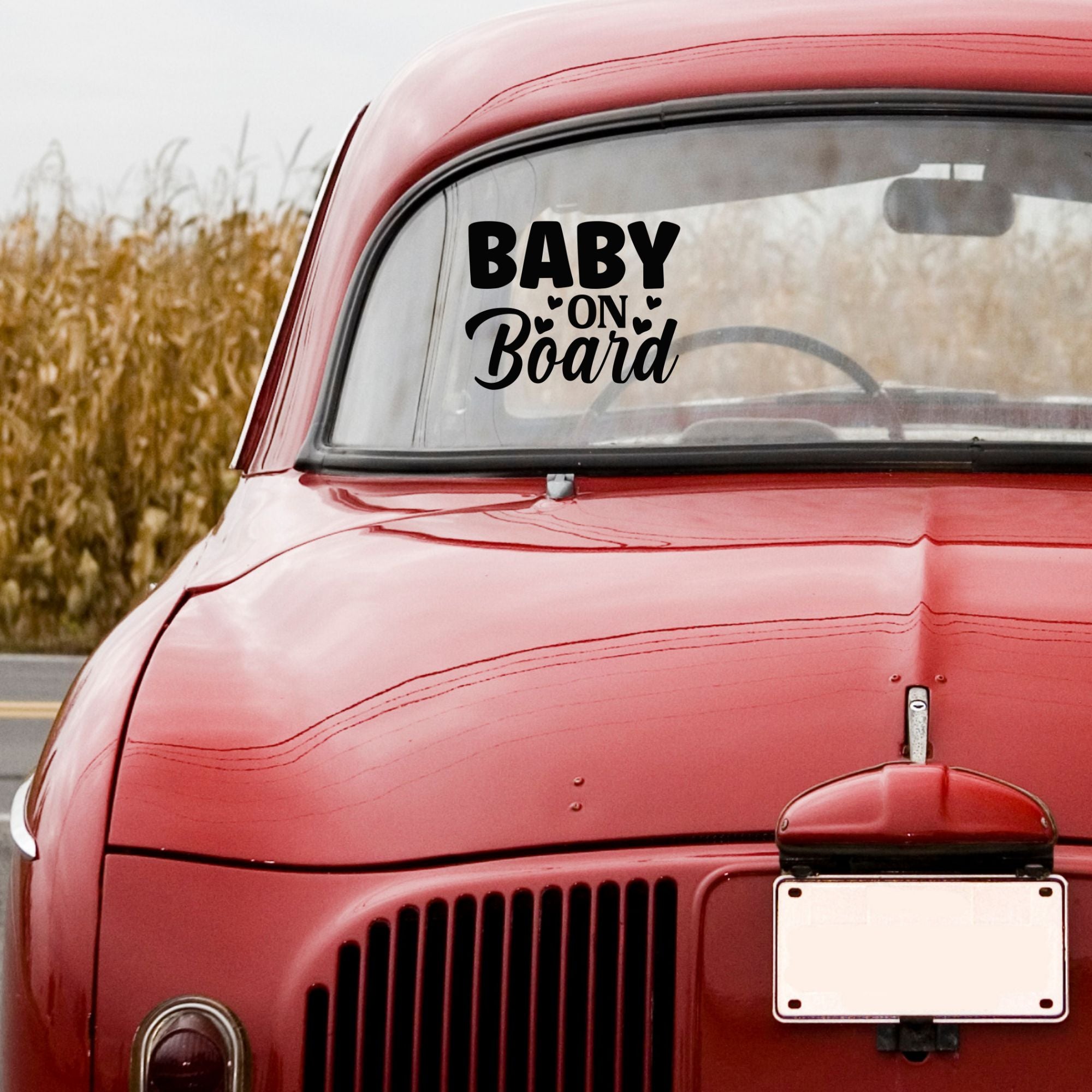 Baby On Board Car Decal